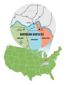 Northern Kentucky and Cincinnati area 