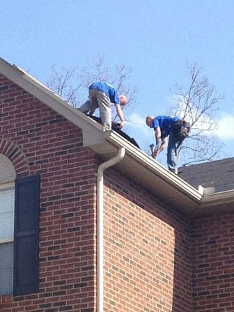 residential roofing contractors in Northern Kentucky AnyWeather Roofing residential roof replacement in NKY