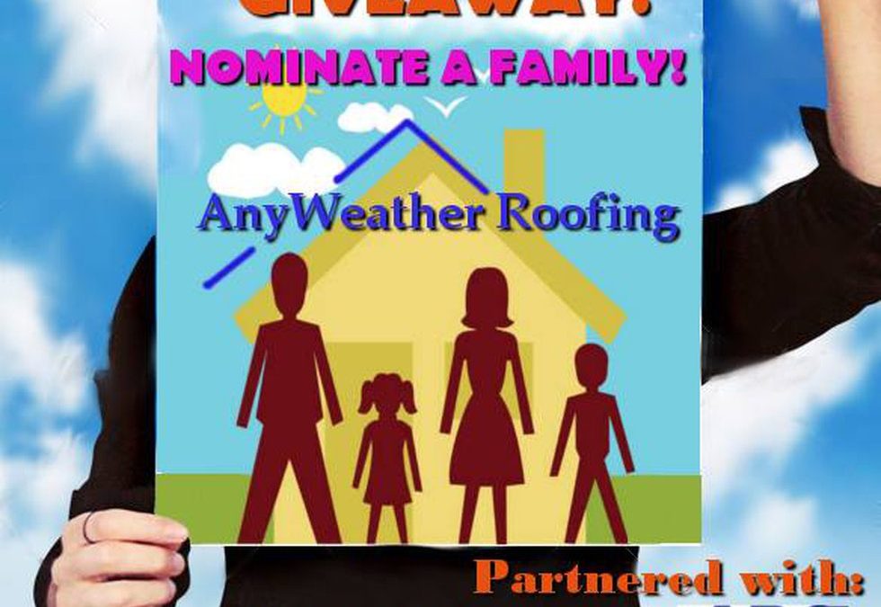 AnyWeather Roofing Presents “Extreme Roof Makeover”