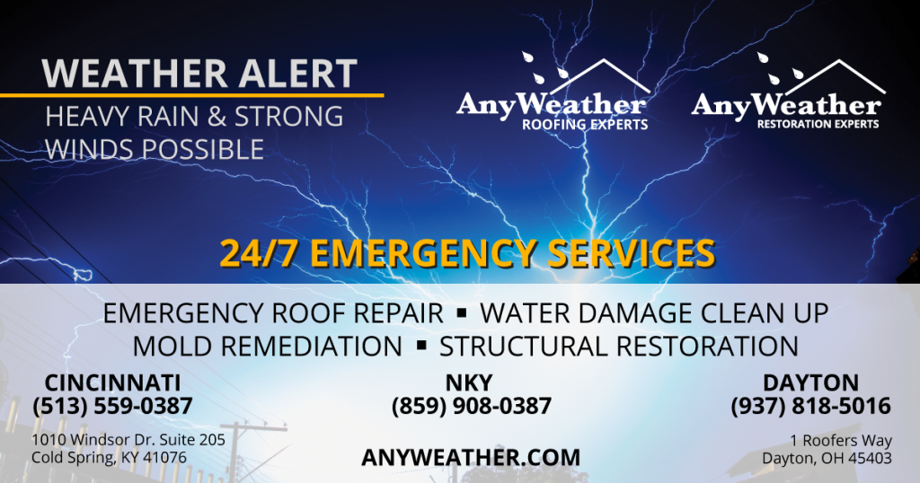 AnyWeather Roofing and Restoration Storm Damage Response Services