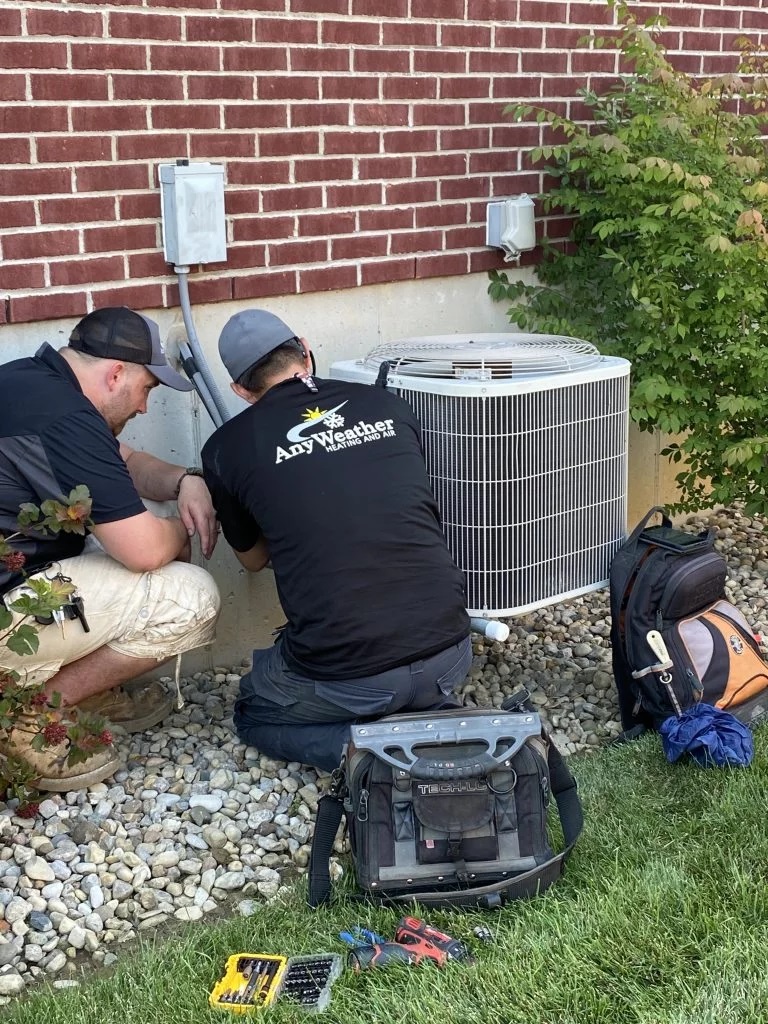 Air Conditioner, and Heat pump system service, repair, and sales from AnyWeather Heating & Air